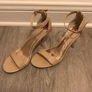 Madden girl nude heels size 9